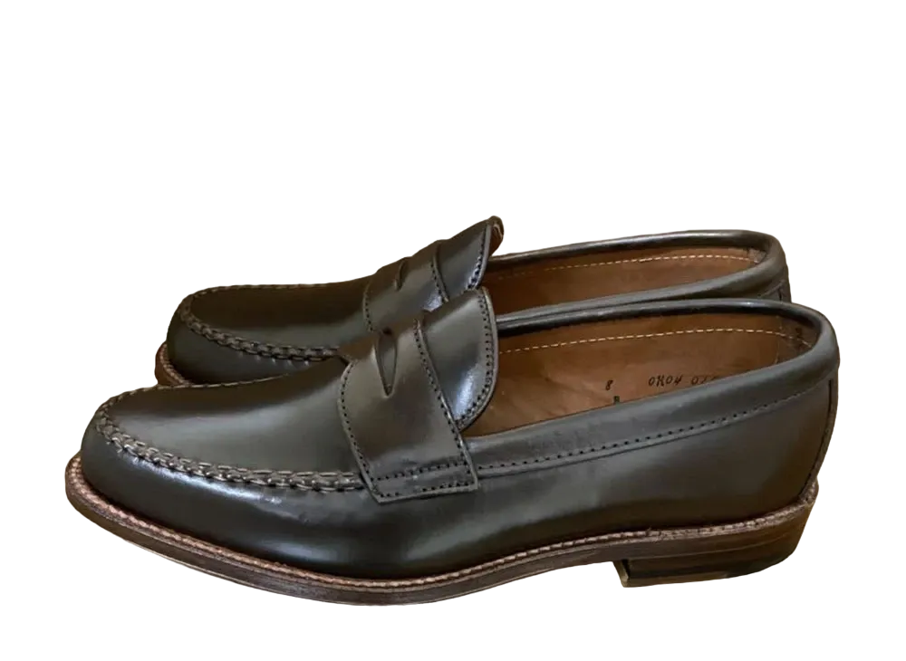 ALDEN x SHIPS 45th Anniversary Coin Loafer Van Shell Cordovan "Cigar" N0209 D Single Leather Sole