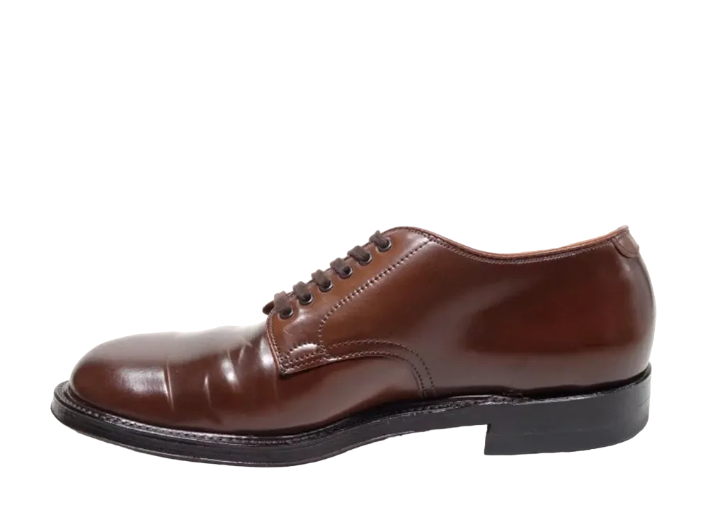 ALDEN Plain Toe 379X Shell Cordovan "Dark Ravello" N0401 D Double Leather Sole