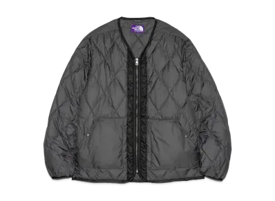 The North Face PURPLE LABEL PLAS Field Down Cardigan "Asphalt Gray"