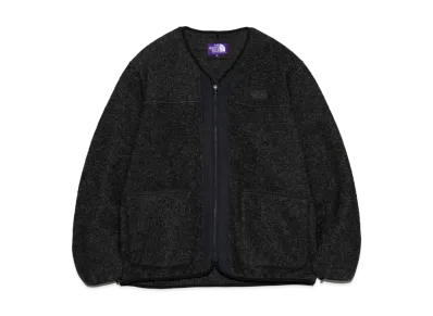 The North Face PURPLE LABEL PLAS Wool Fleece Field Cardigan "Mix Charcoal"