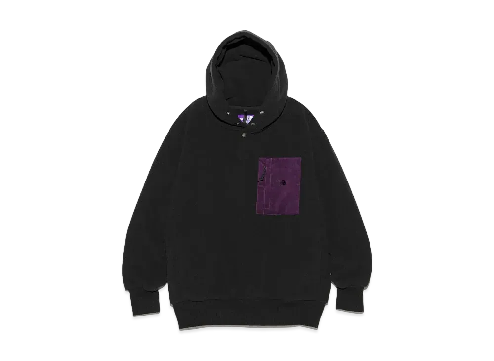 The North Face PURPLE LABEL Boa Fleece Field Hoodie "Black"