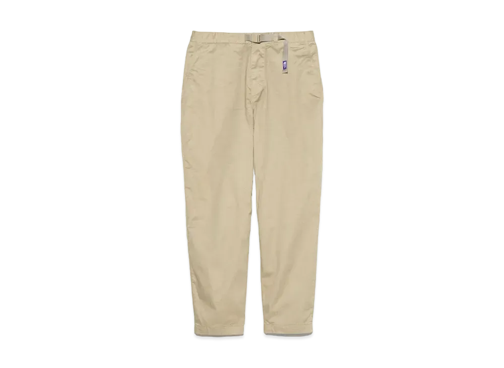 The North Face PURPLE LABEL COOLMAX Chino Wide Tapered Pants "Beige"