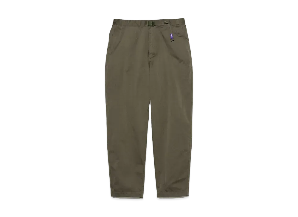 The North Face PURPLE LABEL Chino Wide Tapered Field Pants "Olive Drab"