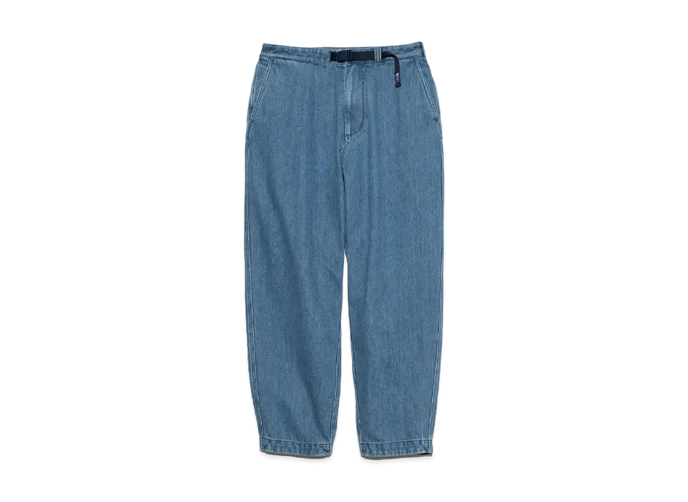 The North Face PURPLE LABEL Denim Wide Tapered Field Pants "Indigo Bleach"