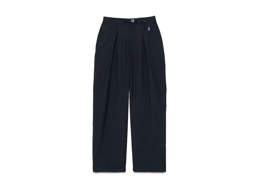 The North Face PURPLE LABEL Polyester Wool Oxford Tuck Field Pants "Black"