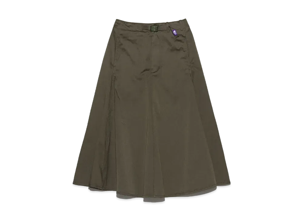 The North Face PURPLE LABEL Chino Flared Field Skirt "Olive Drab"