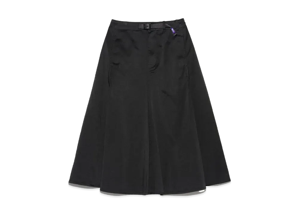 The North Face PURPLE LABEL Chino Flared Field Skirt "Black"
