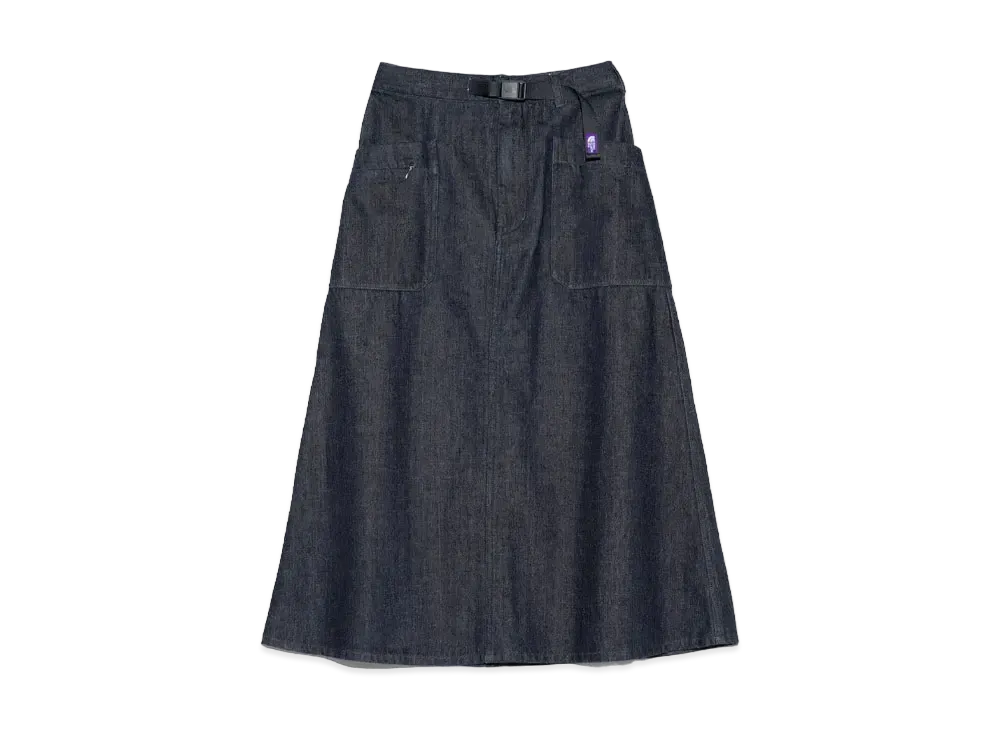 The North Face PURPLE LABEL Denim Field Skirt "Indigo"
