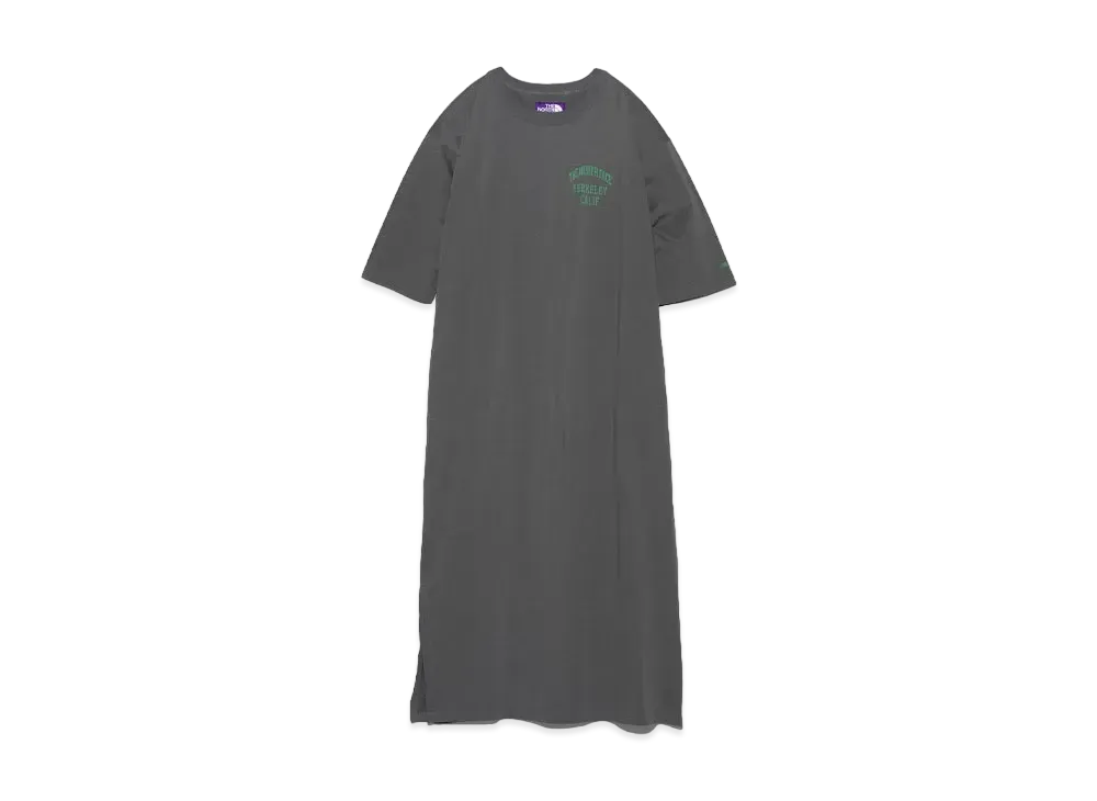 The North Face PURPLE LABEL Cotton Jersey Field Dress "Charcoal"