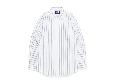 The North Face PURPLE LABEL Striped Field Shirt "White"