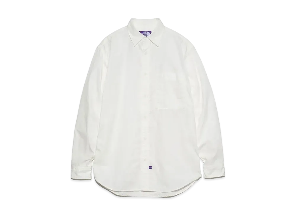The North Face PURPLE LABEL Regular Collar Field Shirt "Off White"
