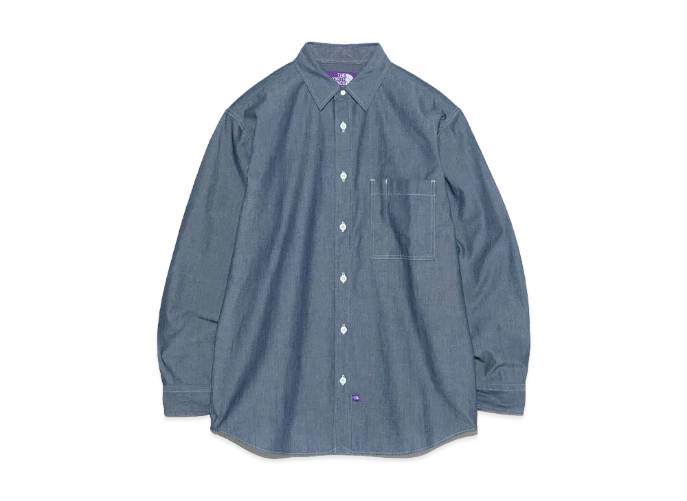 The North Face PURPLE LABEL Regular Collar Chambray Field Shirt "Indigo"