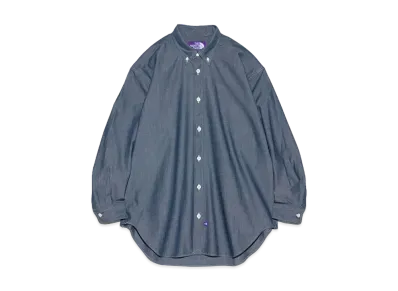 The North Face PURPLE LABEL Button Down Chambray Field Shirt "Indigo"