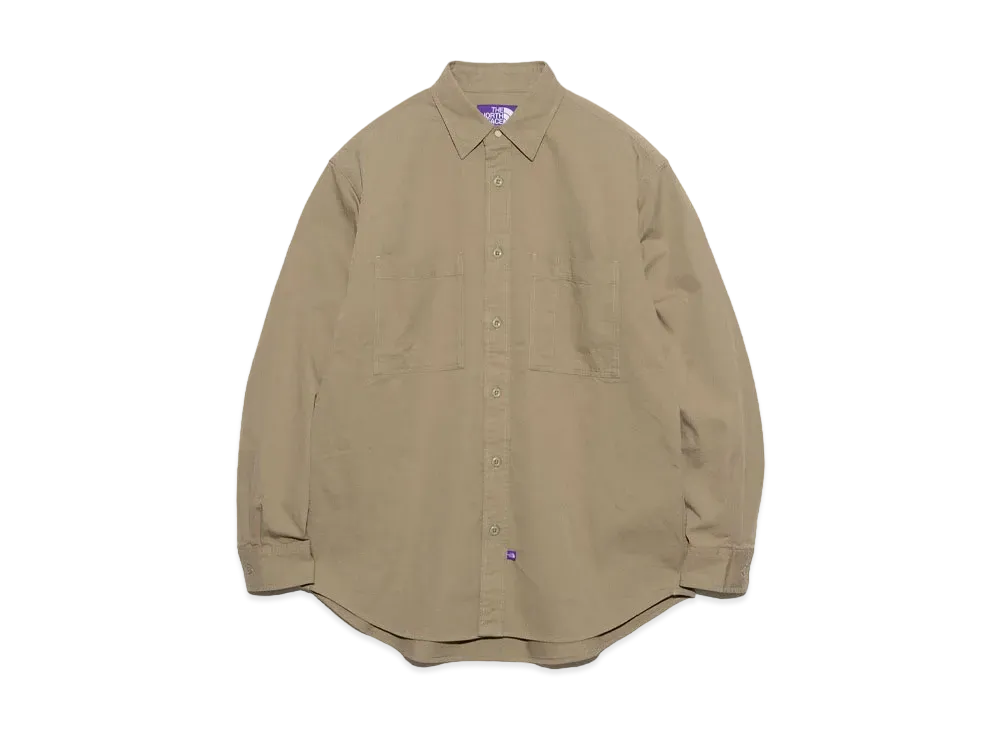The North Face PURPLE LABEL Double Pocket Field Work Shirt "Khaki"