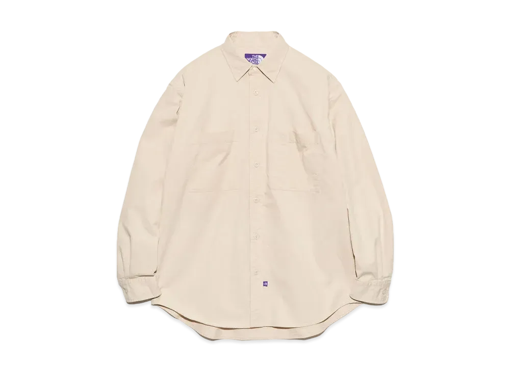 The North Face PURPLE LABEL Double Pocket Field Work Shirt "Beige"