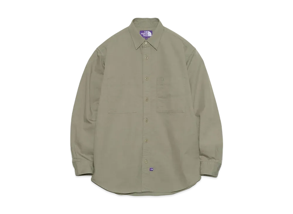The North Face PURPLE LABEL Double Pocket Field Work Shirt "Sage Green"
