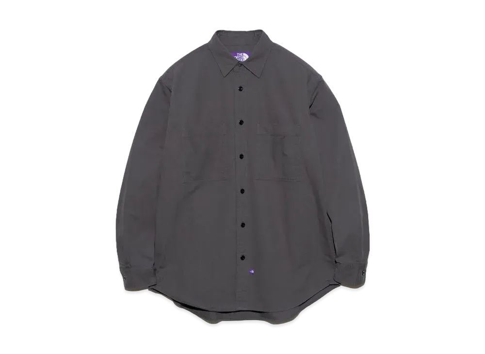 The North Face PURPLE LABEL Double Pocket Field Work Shirt "Charcoal"