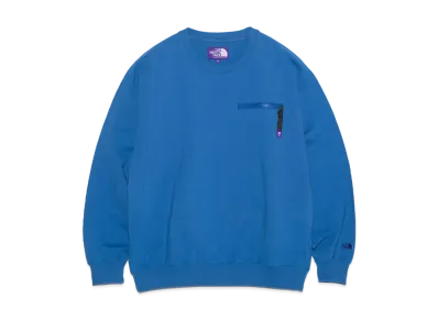 The North Face PURPLE LABEL 9.5oz Cotton Jersey Field Pullover "Royal Blue"