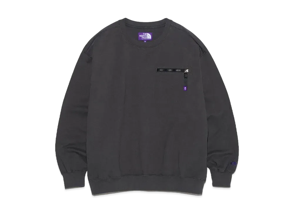 The North Face PURPLE LABEL 9.5oz Cotton Jersey Field Pullover "Charcoal"