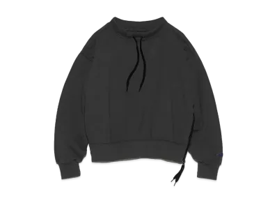 The North Face PURPLE LABEL 9.5oz Cotton Jersey Field Mockneck Pullover "Charcoal"