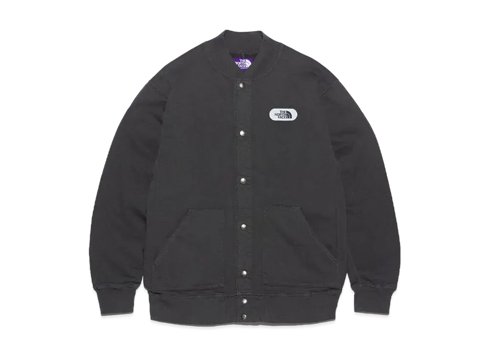 The North Face PURPLE LABEL 11oz Snap Cardigan "Charcoal"