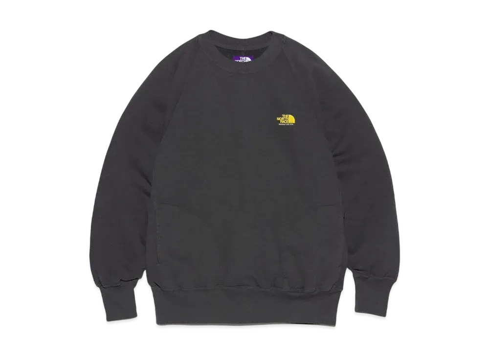 The North Face PURPLE LABEL 11oz Crewneck Graphic Sweatshirt "Charcoal"