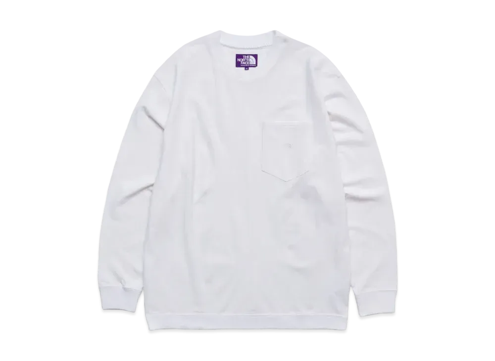 The North Face PURPLE LABEL High Bulky Long Sleeve Tee "Off White"