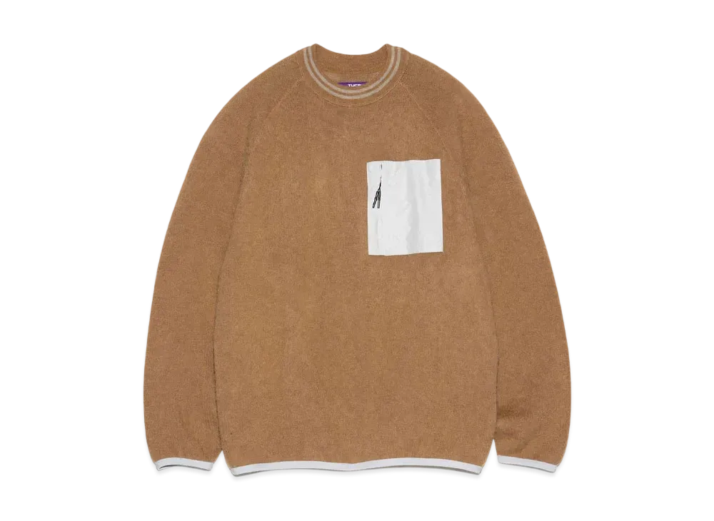 The North Face PURPLE LABEL Mohair Field Crewneck Pullover "Old Tan"