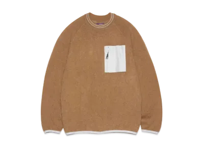 The North Face PURPLE LABEL Mohair Field Crewneck Pullover "Old Tan"