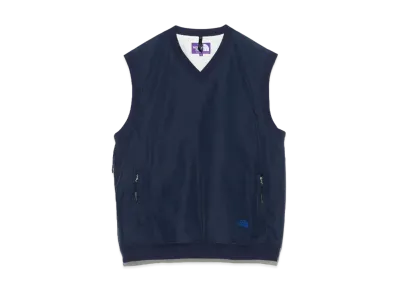The North Face PURPLE LABEL Nylon Tussah Field Vest "Navy"