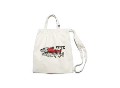 The North Face PURPLE LABEL FFFES Graphic Tote "Off White"