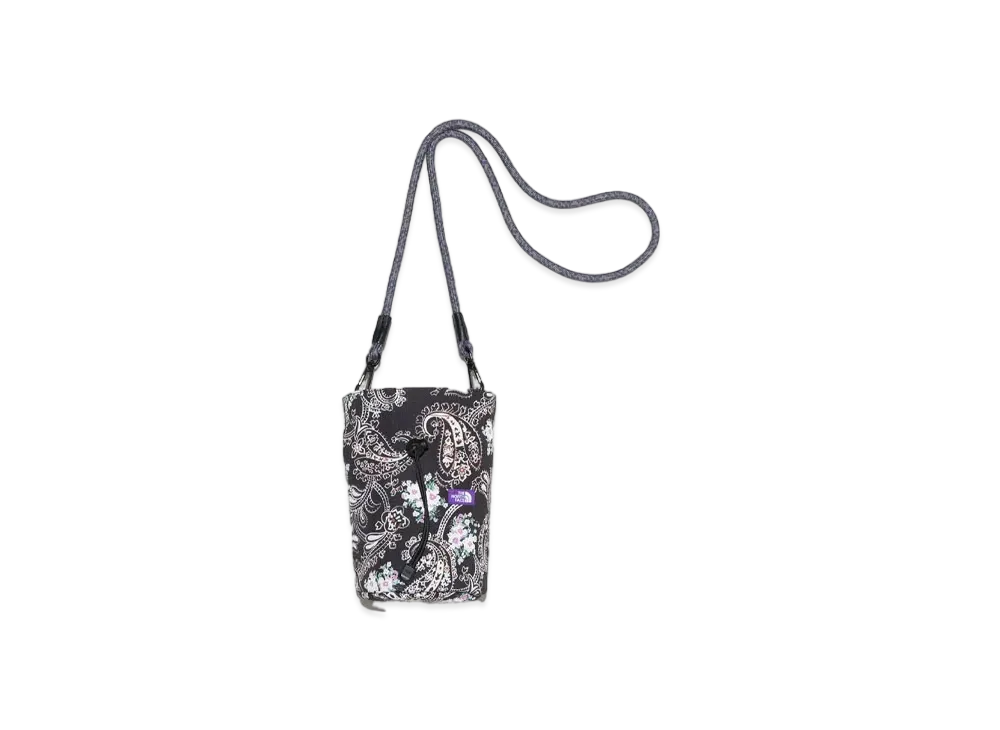 The North Face PURPLE LABEL Paisley Print Stroll Shoulder Bag "Black"