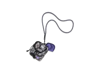 The North Face PURPLE LABEL Paisley Print Stroll Utility Case "Black"