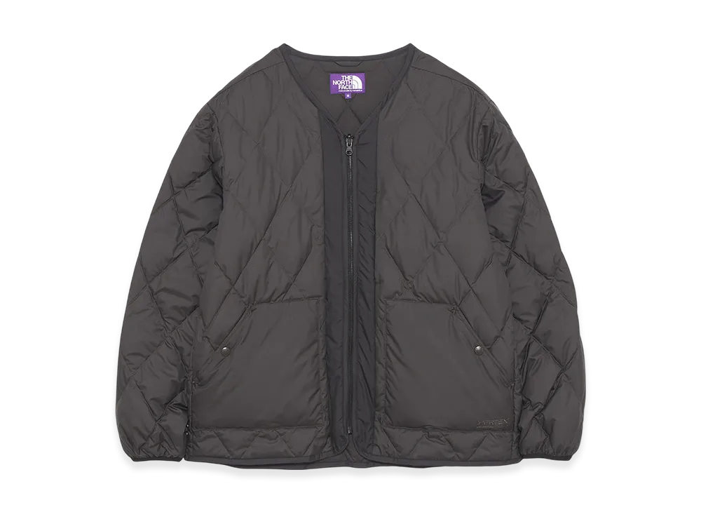The North Face Purple Label Pertex Quantum Plas Field Down Cardigan "Asphalt Gray"