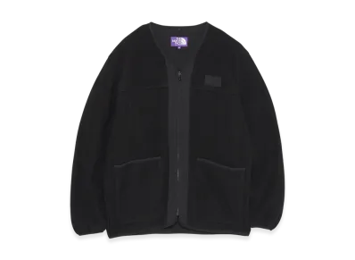 The North Face Purple Label Plas Fleece Field Cardigan "Black"