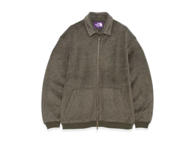 The North Face Purple Label Polartec Wool Fleece Sweater Jacket "Asphalt Gray"