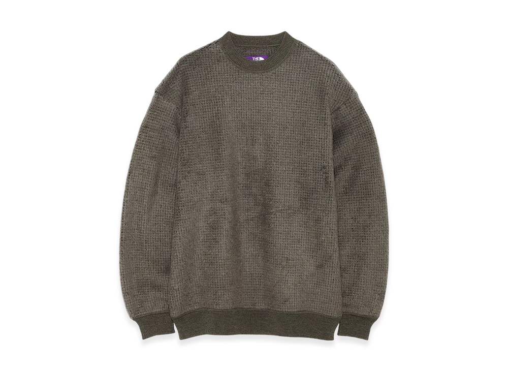 The North Face Purple Label Polartec Wool Fleece Pullover "Asphalt Gray"