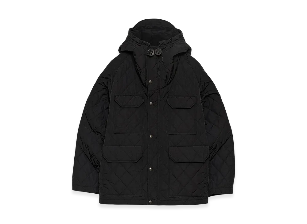 The North Face Purple Label Quilting Field Mountain Parka "Black"