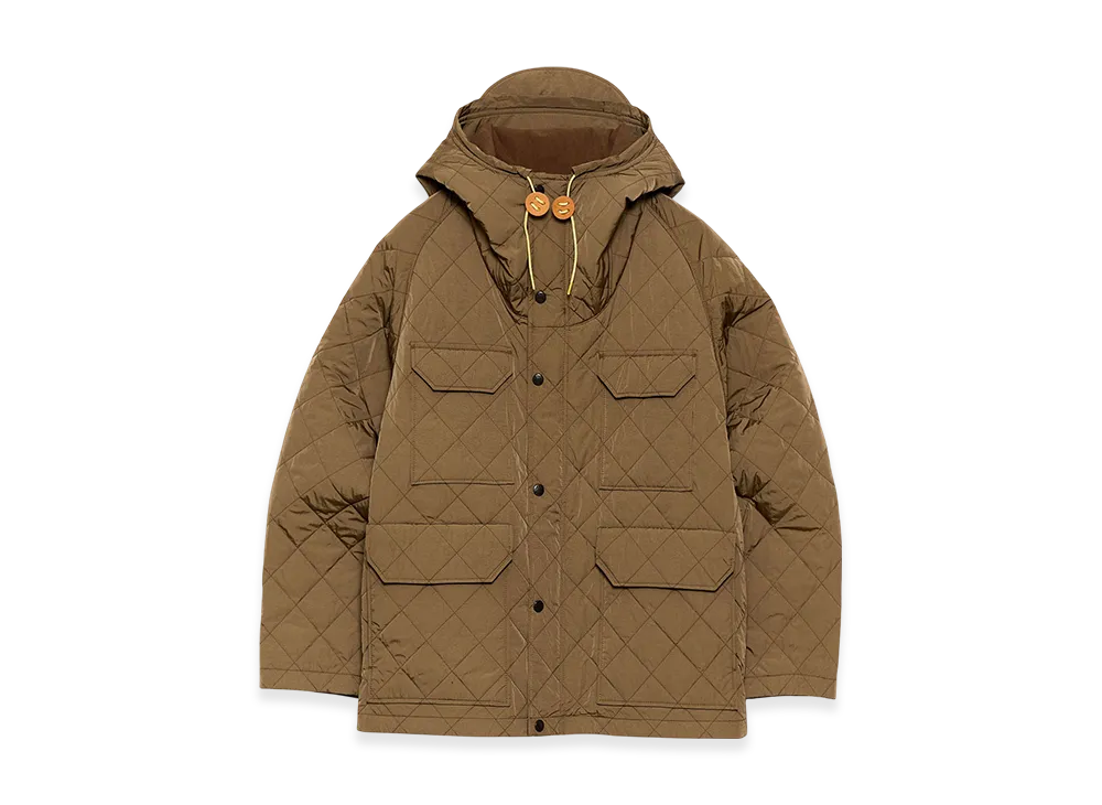 The North Face Purple Label Quilting Field Mountain Parka "Brown"