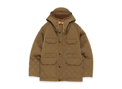 The North Face Purple Label Quilting Field Mountain Parka "Brown"