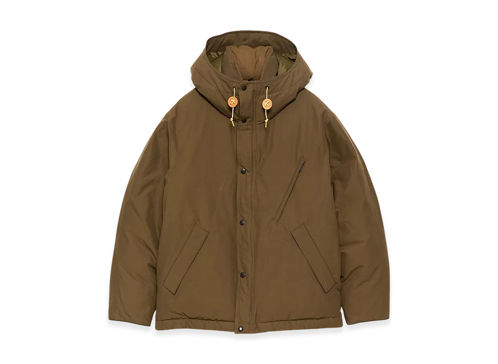 The North Face Purple Label Double Peak Short Down Parka "Moss Green"