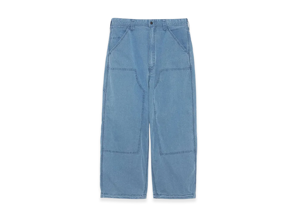 The North Face Purple Label Cotton Nylon Weather Field Double Knee Pants "Indigo Bleach"