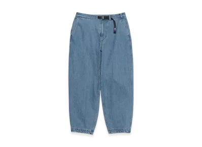 The North Face Purple Label Denim Wide Tapered Field Pants "Indigo Bleach"