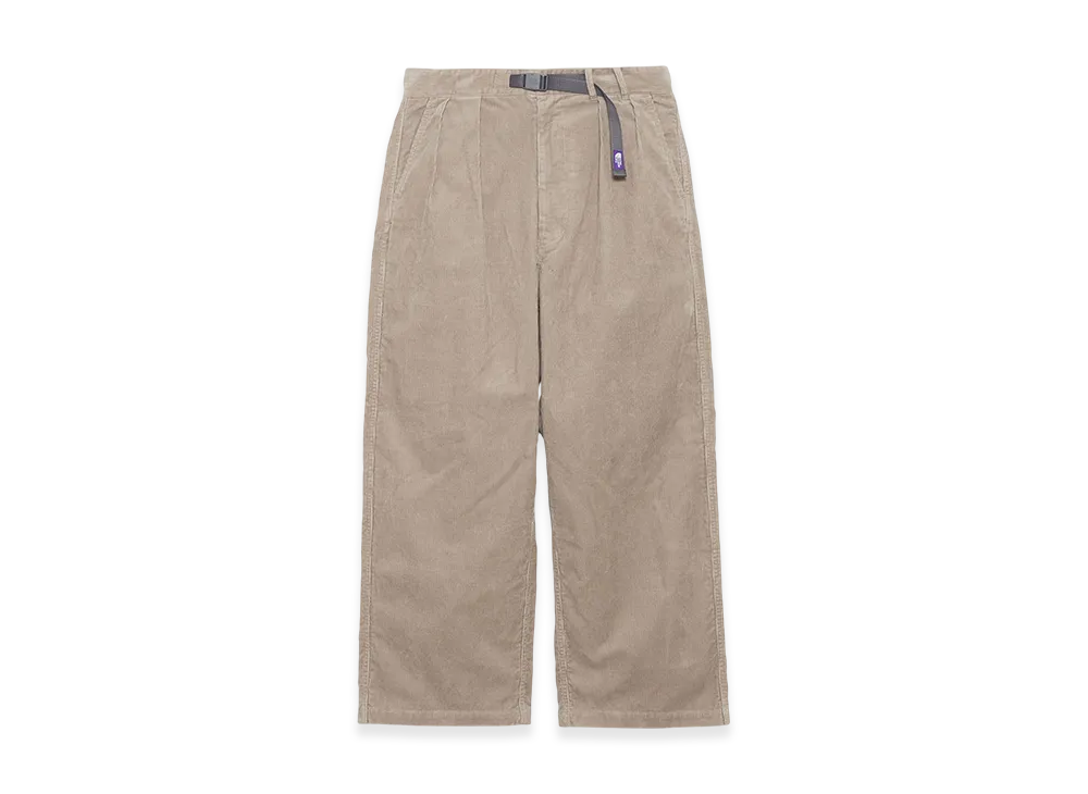 The North Face Purple Label Corduroy Wide Straight Field Pants "Gray"