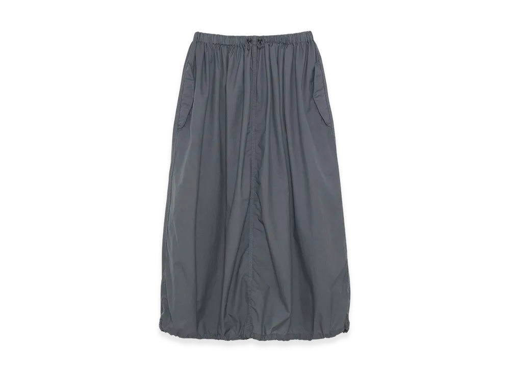 The North Face Purple Label Garment Dyed Nylon Over Skirt "Asphalt Gray"