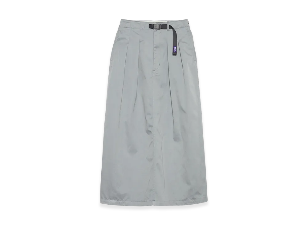 The North Face Purple Label Chino Tuck Field Skirt "Light Gray"