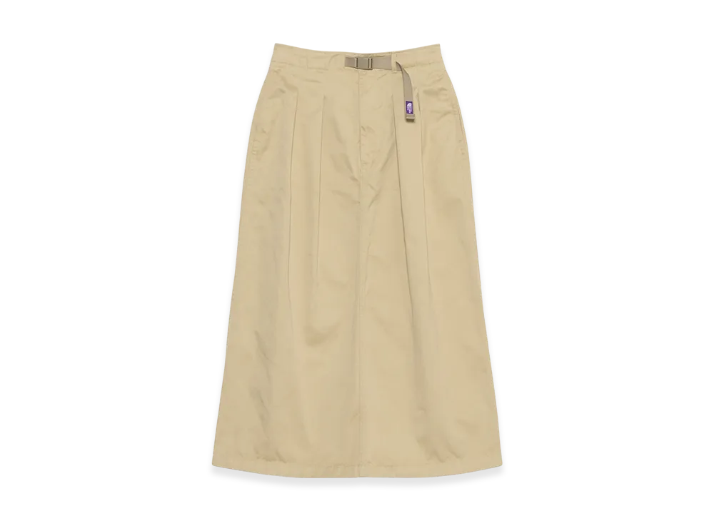 The North Face Purple Label Chino Tuck Field Skirt "Beige"