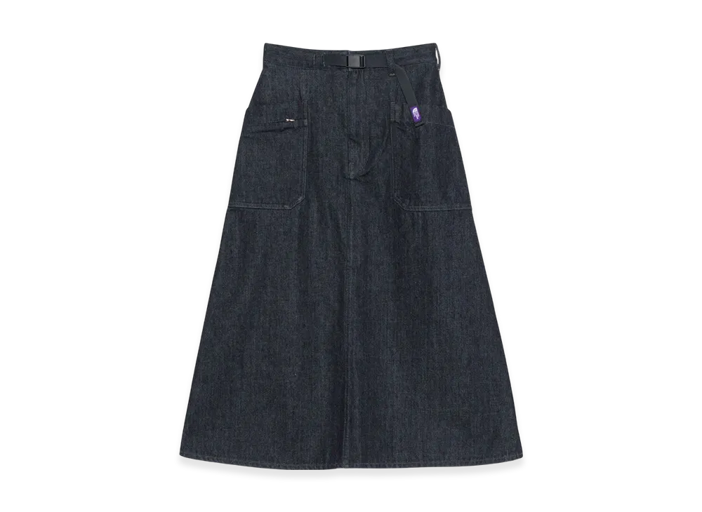 The North Face Purple Label Denim Field Skirt "Indigo"
