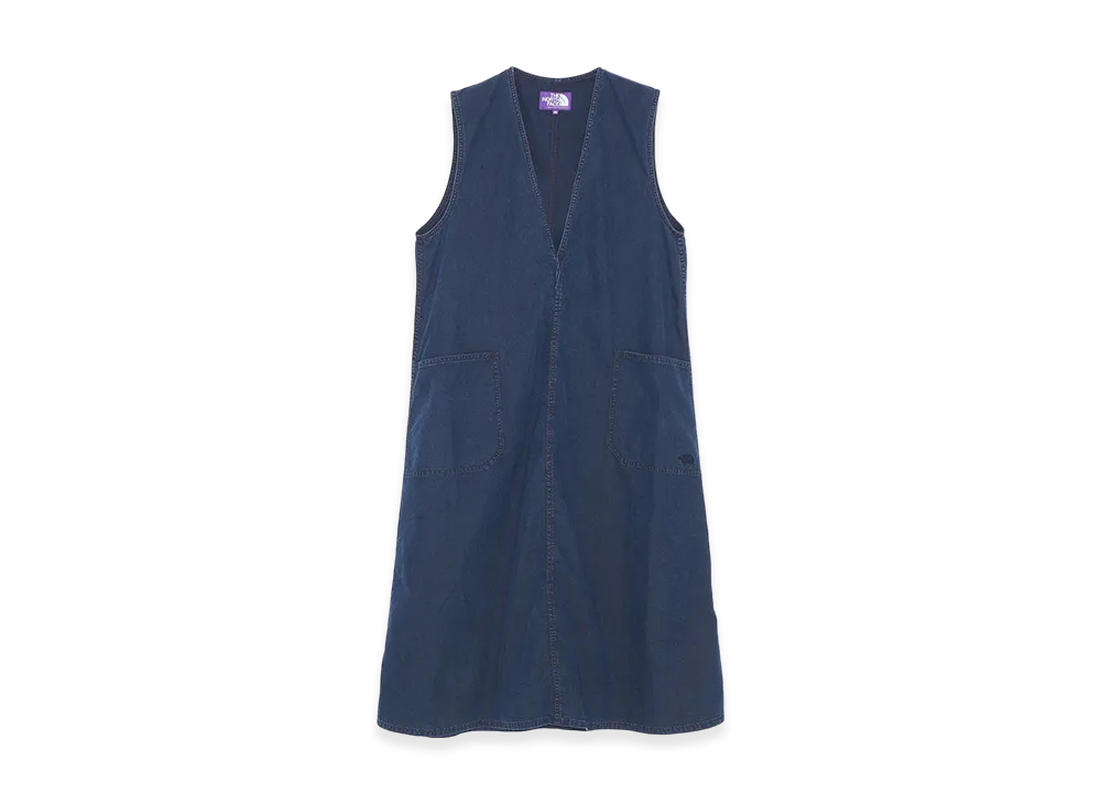 The North Face Purple Label Cotton Nylon Weather Field Jumper Dress "Indigo"