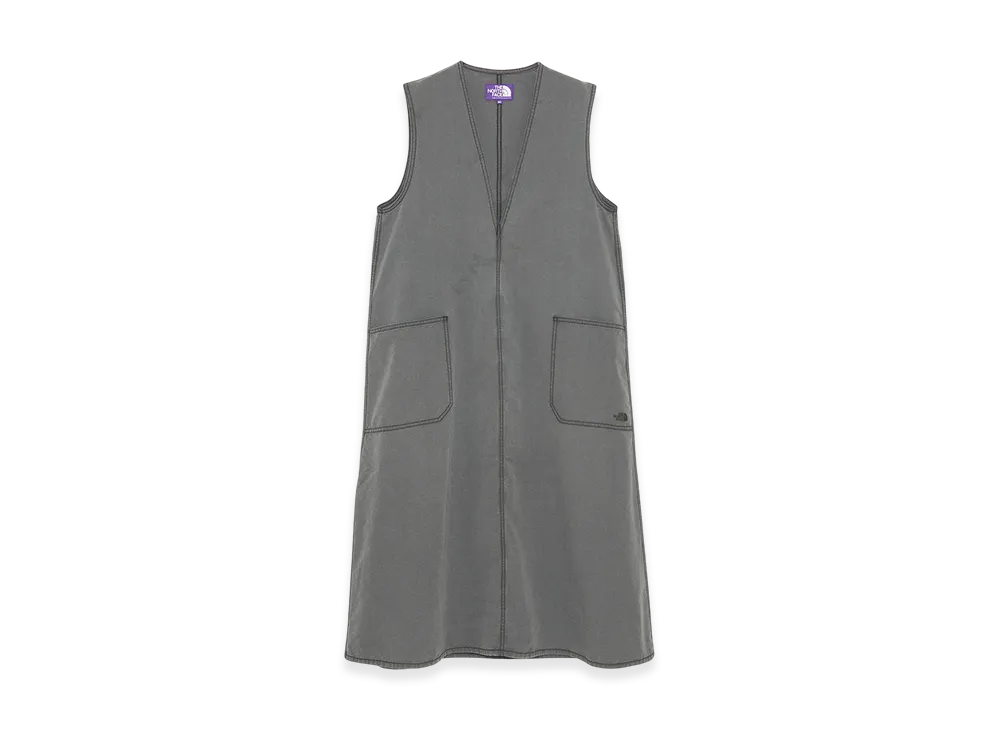 The North Face Purple Label Cotton Nylon Weather Field Jumper Dress "Gray"